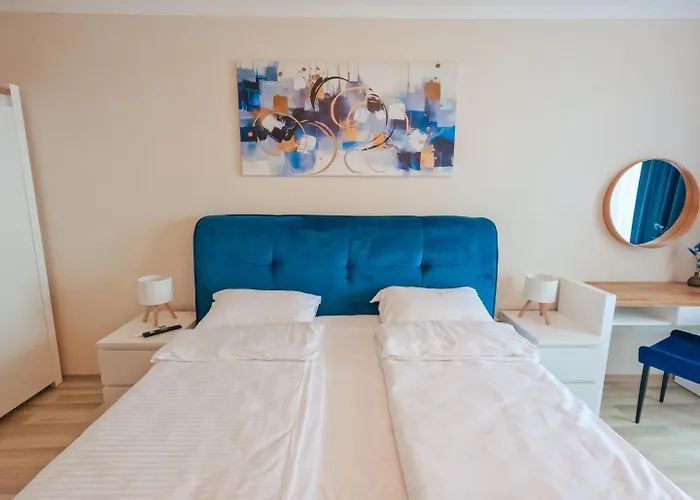 Blue Marine Apartment, Complex Carpe Diem Balchik, Free Parking Apartment *